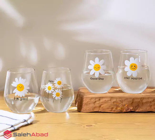 فروش عمده لیوان تولیپ مایا طرح گل