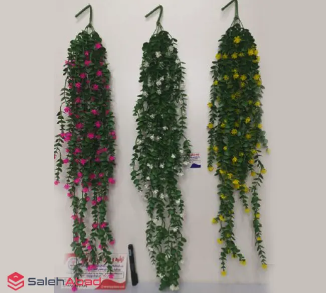 فروش عمده آویز گل مصنوعی شمشاد 15 شاخه