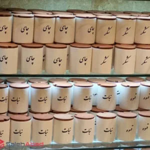 فروش عمده بانکه چینی تکست درب چوبی