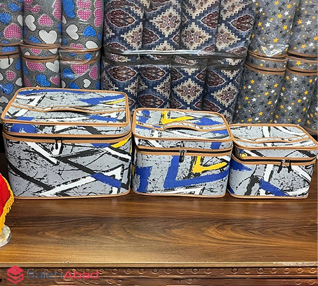 فروش عمده باکس لباس تترون 3 تایی