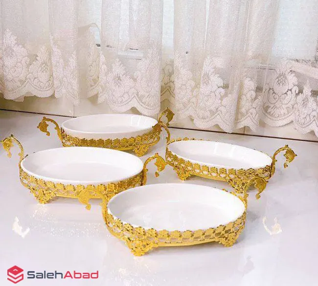 فروش عمده خرما خوری سرامیکی استند فلزی