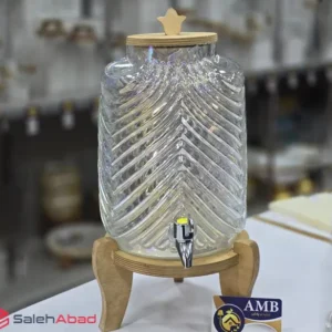فروش عمده کلمن شربت خوری استند چوبی