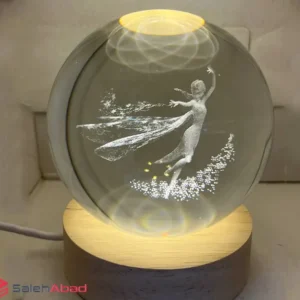 فروش عمده گوی پایه چوبی طرح فرشته