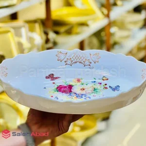 فروش عمده تابه سرامیکی بیضی گل سرخی