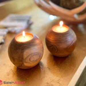 فروش عمده جاشمعی وارمر چوبی توپی