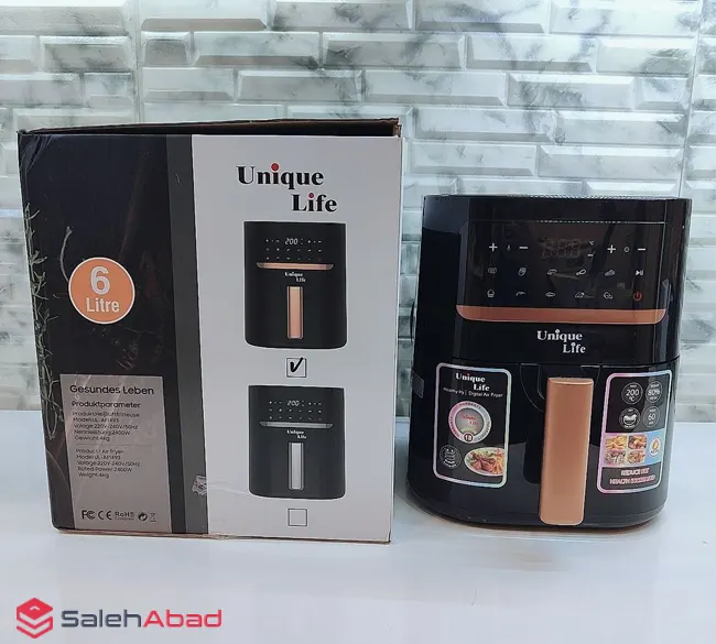 فروش عمده سرخ کن بدون روغن UNIQUE LIFE