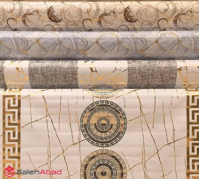 فروش عمده سفره پلاستیکی متری طرح دار