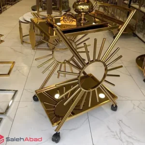 فروش عمده میز پذیرایی چرخ دار خورشیدی