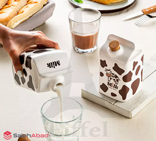 فروش عمده پاکت شیر سرامیکی فانتزی