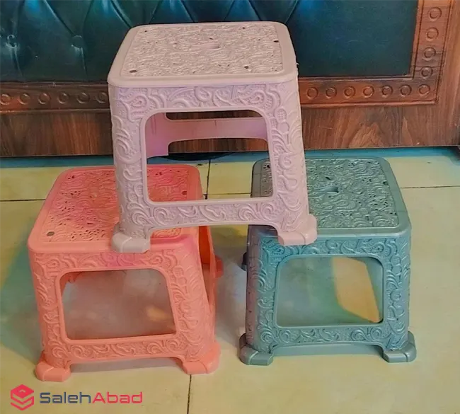 فروش عمده چهارپایه پلاستیکی کوتاه