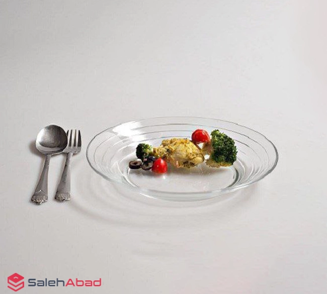فروش عمده بشقاب گود درسا بلور کاوه