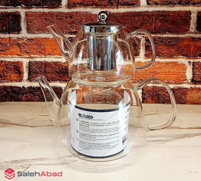 فروش عمده کتری قوری پیرکس شعله مستقیم