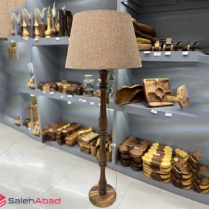 فروش عمده آباژور ایستاده بلند پایه چوب