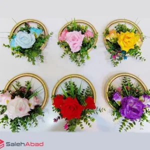 فروش عمده حلقه گل تزیینی پشت دری