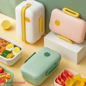 فروش عمده ظرف غذا مستطیلی رنگی