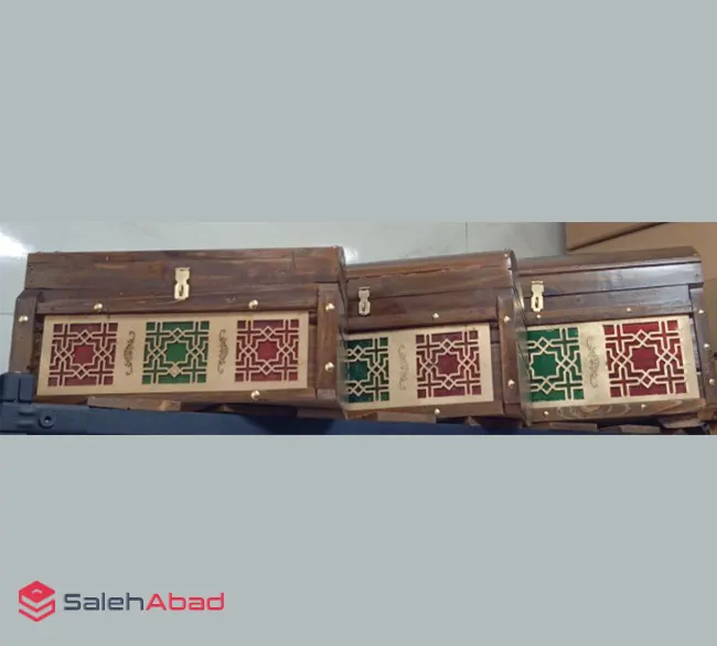 فروش عمده صندوقچه چوبی سنتی 3 تایی