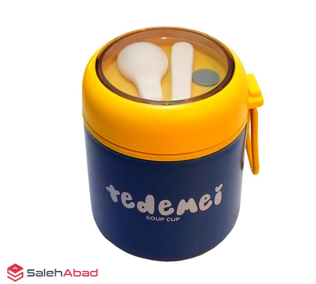 فروش عمده ظرف غذا پلاستیکی قاشق دار TEDEMEI