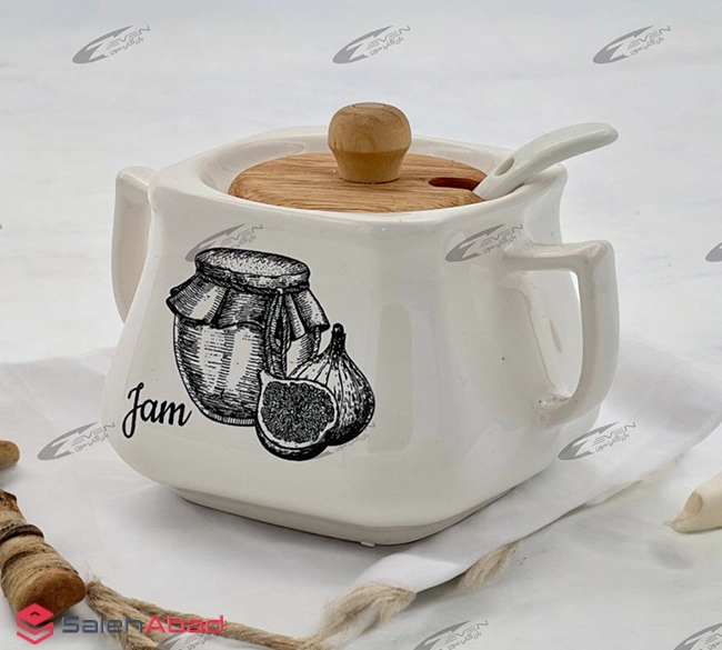 فروش عمده ظرف عسل خوری سرامیکی