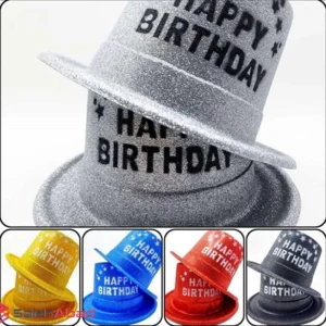 فروش عمده کلاه تولد طلقی HAPPY BIRTHDAY