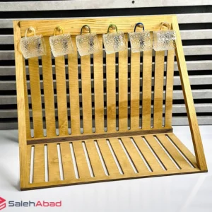 فروش عمده استند اسپرسو چوبی آویز دار