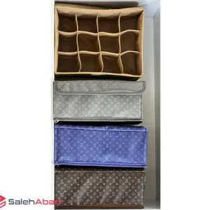 فروش عمده نظم دهنده کشو 12 خانه پارچه ای