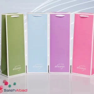فروش عمده ساک دستی کادویی طرح تکست