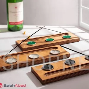 فروش عمده جاشمعی و جاعودی چوبی