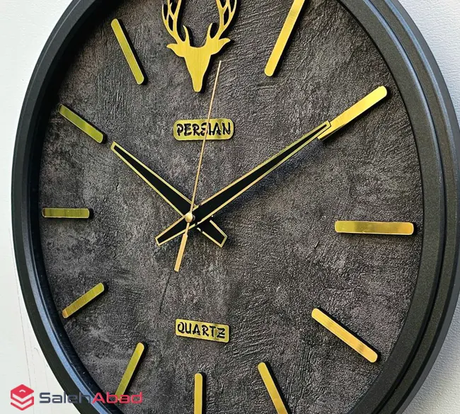 فروش عمده ساعت دیواری گرد PERSIAN
