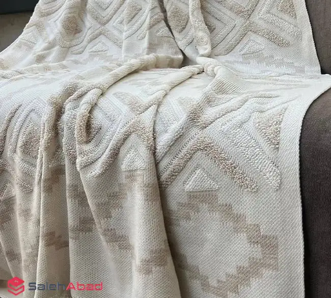 فروش عمده شال مبل مدل پانچ دوزی