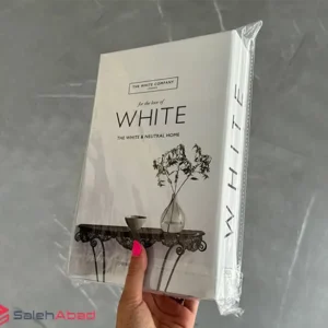 فروش عمده کتاب دکوراتیو طرح WHITE