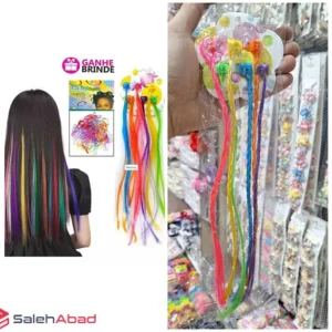 فروش عمده اکستنشن مو رنگی کلیپسی
