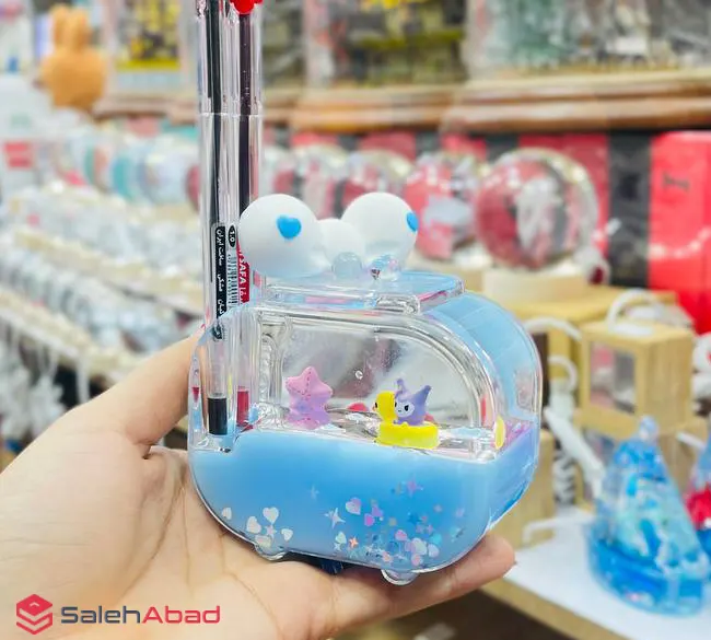 فروش عمده جامدادی رومیزی آکواریومی کرومی