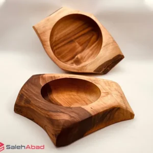 فروش عمده ظرف میوه خوری چوبی روستیک