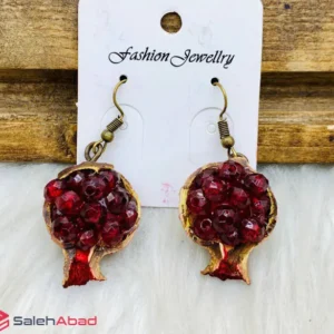 فروش عمده گوشواره آویزی طرح انار