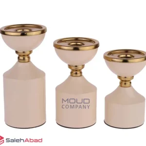 فروش عمده ست جاشمعی رومیزی مدل ساعت شنی