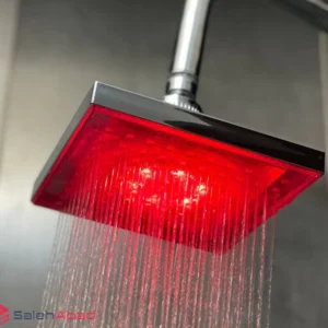 فروش عمده سردوش حمام مربع چراغ دار