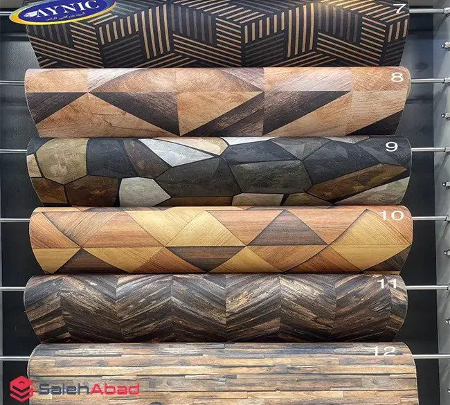 فروش عمده کفپوش موکتی طرح دار پشت لاتکس