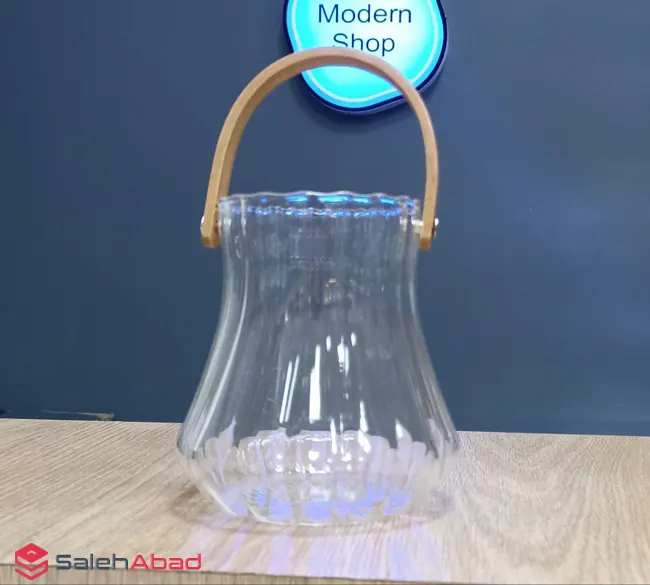 فروش عمده جا یخی پیرکس دسته بامبو