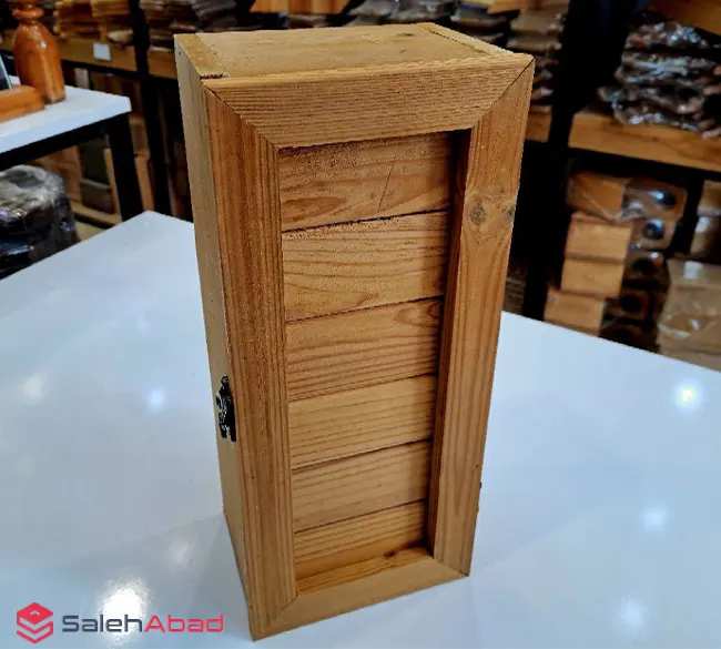 فروش عمده باکس لوله گاز چوبی درب دار