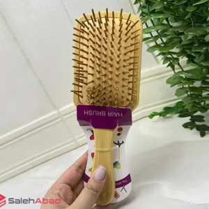 فروش عمده برس مو چوبی مستطیل