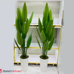فروش عمده گلدان درختچه پرنده بهشتی مصنوعی