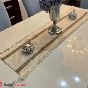 فروش عمده رانر میز ناهارخوری منگوله ای