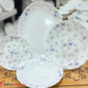 فروش عمده سرویس 25 پارچه خاکستری دینو