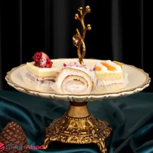 فروش عمده شیرینی خوری پایه دار طرح سلین