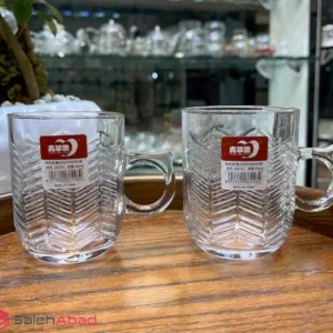 فروش عمده لیوان پیرکس دسته دار DELI
