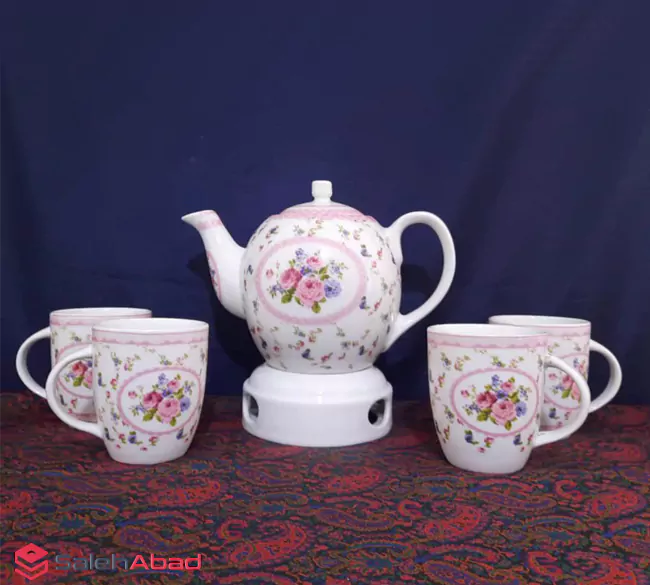 فروش عمده ماگ سرامیکی دسته دار گلدار
