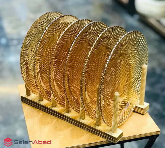 فروش عمده پیش دستی بلور پیکسل 6 عددی