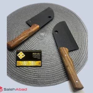 فروش عمده ساطور دسته چوبی مدل صربستانی