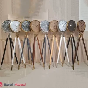 فروش عمده ساعت ایستاده فلزی سه پایه