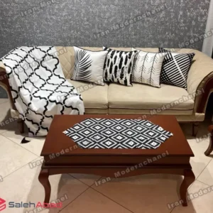 فروش عمده کوسن و رانر رومیزی طرح دار